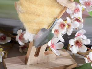 grossista conigli pasqua decori vetrina