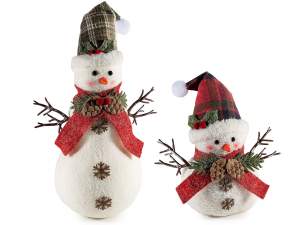 Muñecos de nieve decorativos al por mayor