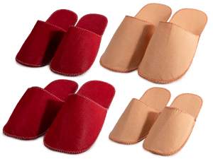 Juego de pantuflas para invitados familiares