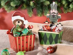 ingrosso contenitore legno natale
