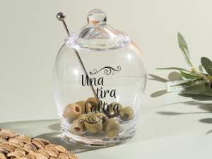 ingrosso porta olive barattolo