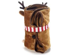 Grossista coperte natale babbo pupazzo