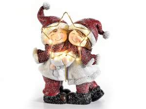 ingrosso decoro  bimbi luci natale