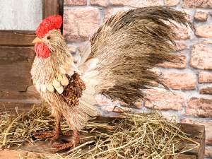 vente en gros décoration de coq pour vitrines