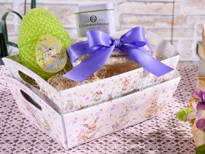 vente en gros de plateaux de Pâques lapins