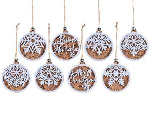 wholesale cork tree decoration christmas ball