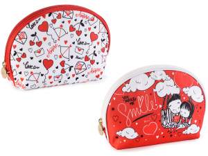 Cosmetic bag, beauty case and clutch bag