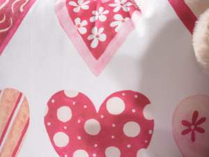 Grossiste coussin amovible tissu velours coeur