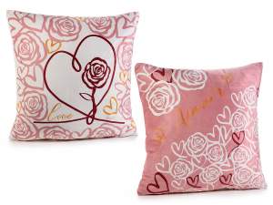 Coussins en velours brillant en gros