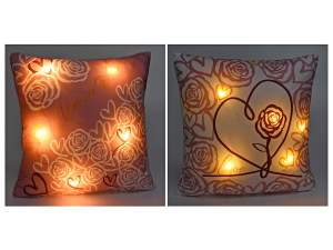 Coussins en velours brillant en gros