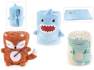 couverture animaux requin dinosaure en gros