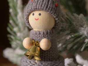 Angros angela elfi pânză tricotată de Crăciun