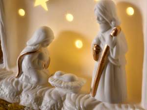 Grossistes de crèches lumineuses, céramiques