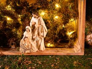 figurine en résine de la Sainte Famille en gros