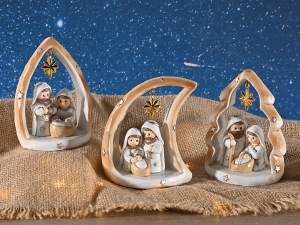 figurine de décoration de crèche de Noël