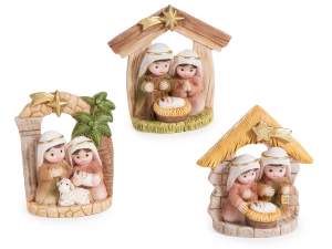Noël: crèches et statues sacrées