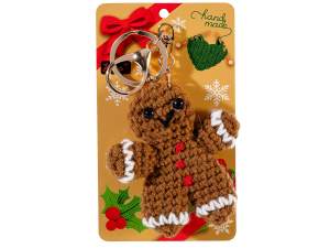 wholesale crochet Christmas keychains