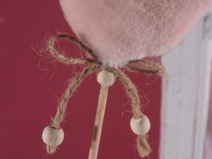 Ingrosso cuore eco-fur stick
