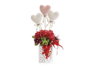 Ingrosso cuore eco-fur stick
