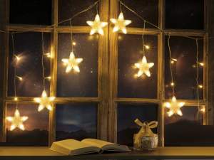 Wholesale christmas star curtain lights