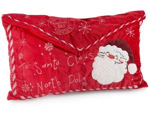 Ingrosso cuscino imbottito lettera Babbo Natale