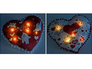Grossista cuscini cuore gatto san valentini