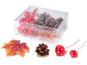 en-gros decoratiuni de toamna frunze conuri de pin