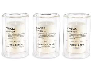 wholesale glass jar candle perfume