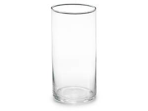 Wholesaler transparent cylindrical vase