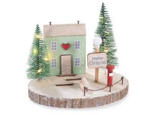 Decoración navideña al por mayor con árboles