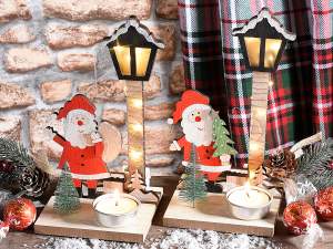 Portavelas navideño de Papá Noel al por mayor