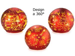 wholesaler christmas village sphere lamp