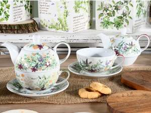 wholesale herbal tea set cups