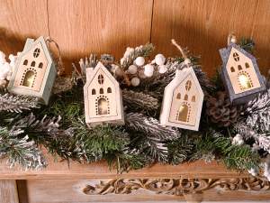décoration de maison de Noël en gros avec lumières