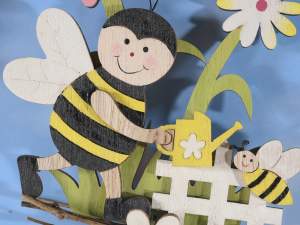 grossiste décorations de vitrine printemps abeille