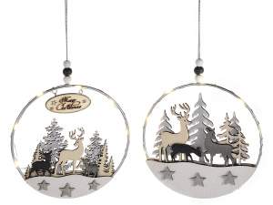 Grossiste décorations de Noël lumières métalliques