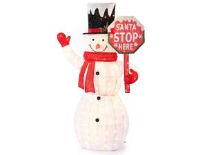 Décorations de vitrines de Noël