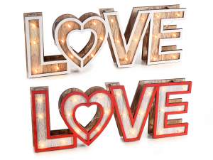 Décorations de vitrine de la Saint-Valentin