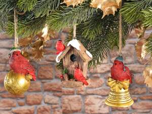 decorațiuni de păsări de Crăciun en-gros