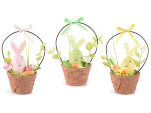 Wholesale Easter basket rabbit