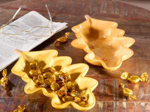 wholesale autumn leaf tray plate