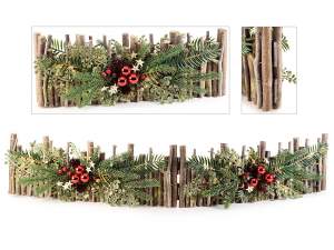 wholesaler fence christmas decoration