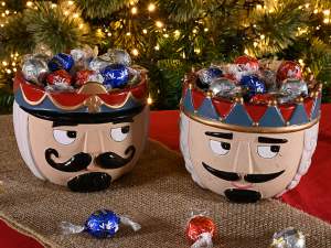Christmas vase nutcracker soldiers