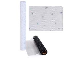 Tulle black white sequins wholesale