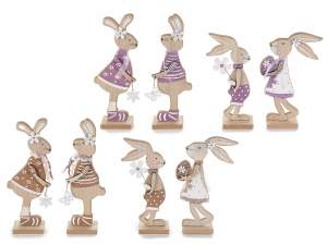 Wood decorative rabbit wholesalers