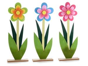 Ingrosso fiori decorativi vetrina
