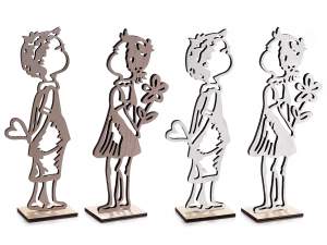 Ingrosso decorazione legno bambino bambina