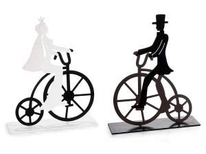 Ingrosso sposa sposo bicicletta decoro