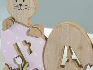 Grossisti decorazioni pasqua legno