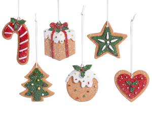 grossista addobbo albero di natale biscotti